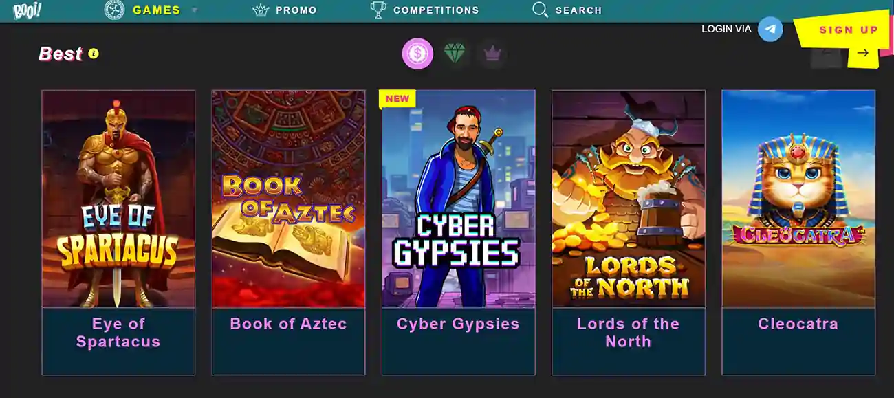 Booi casino online